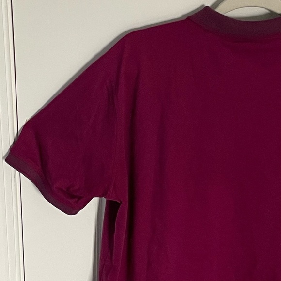 Robert Graham Men's Purple Red Lucifer Short Sleeve Knit Polo Shirt 35493 - Picture 8 of 15